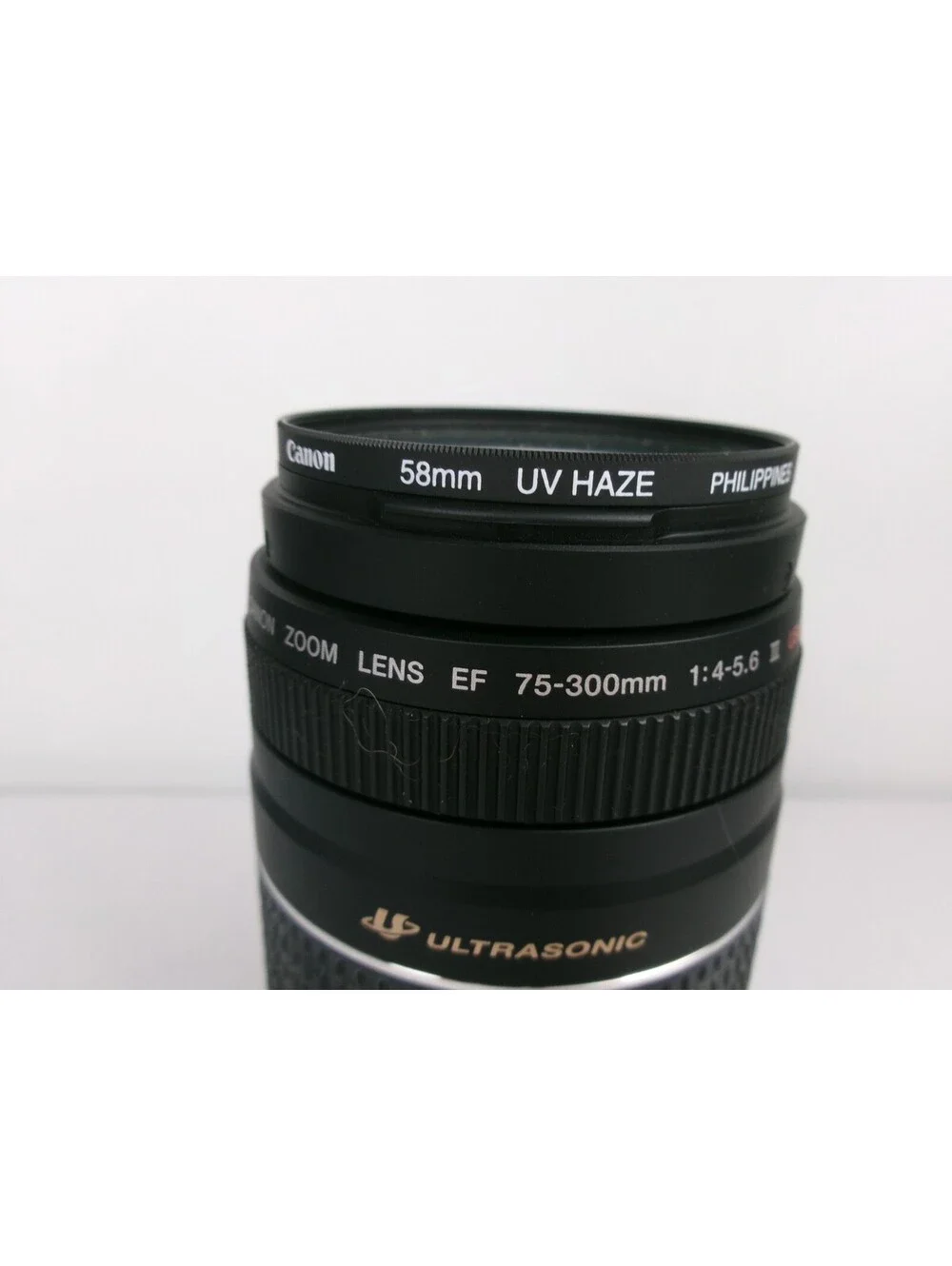 Canon EF 75-300mm f/4-5.6 III USM Telephoto Zoom Lens Tested Working